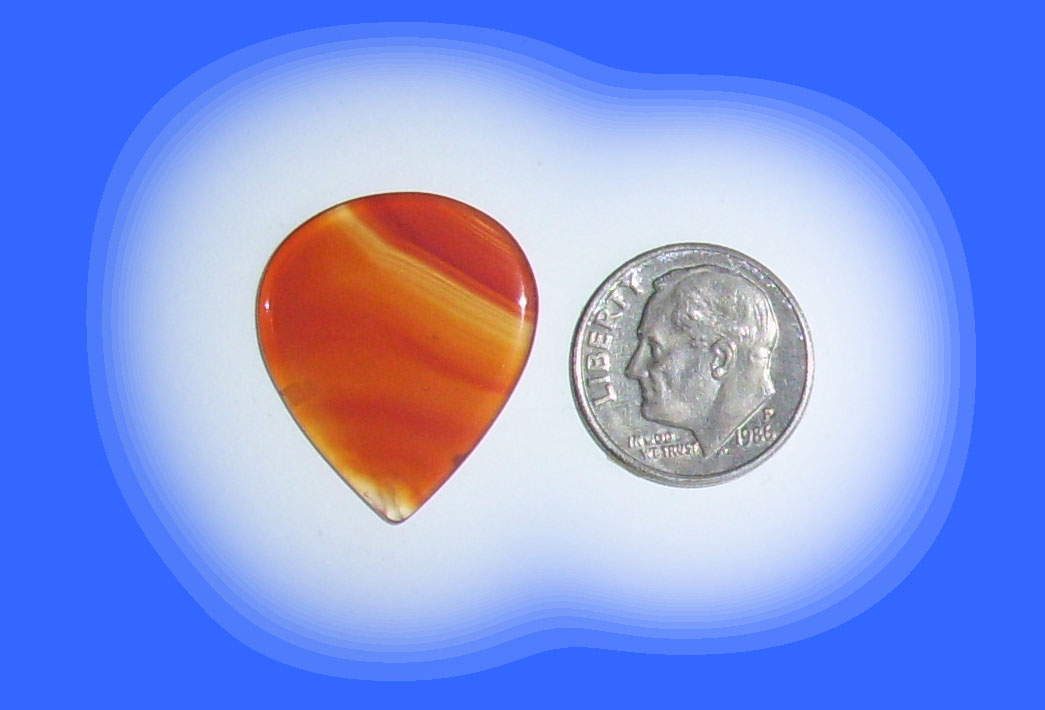 JZ8365 Red Brazilian Agate