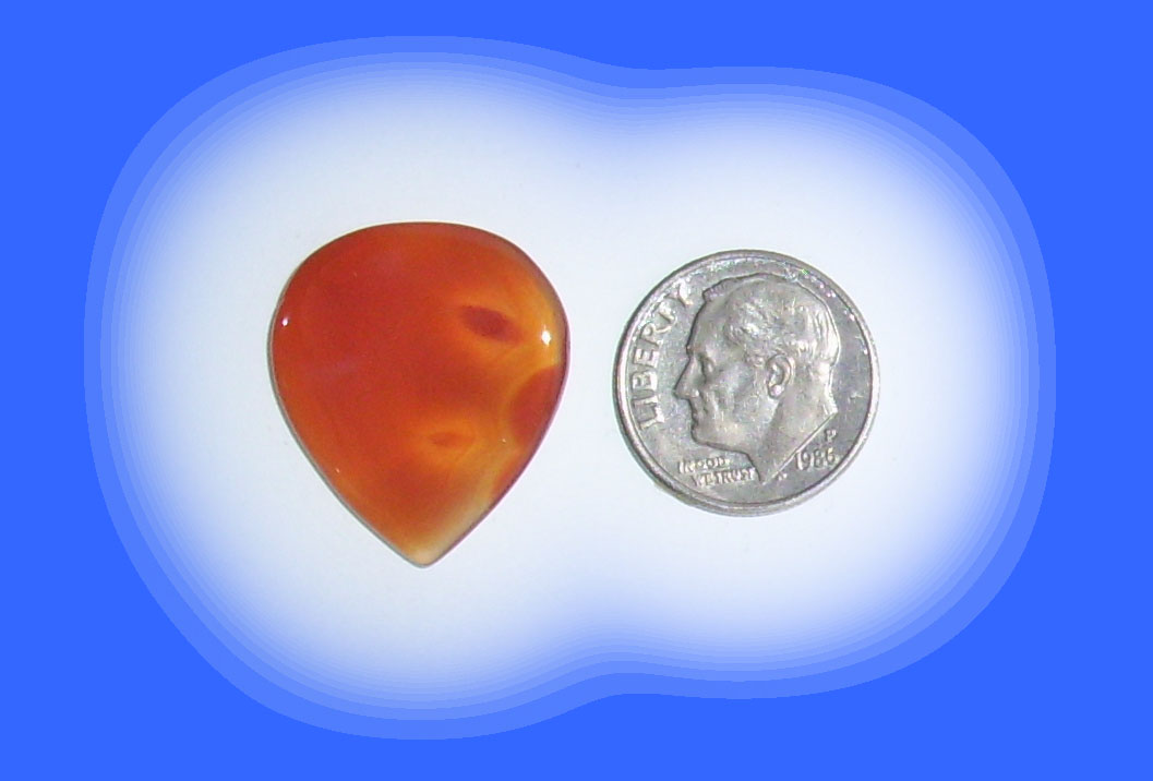 JZ8386 Red Brazilian Agate