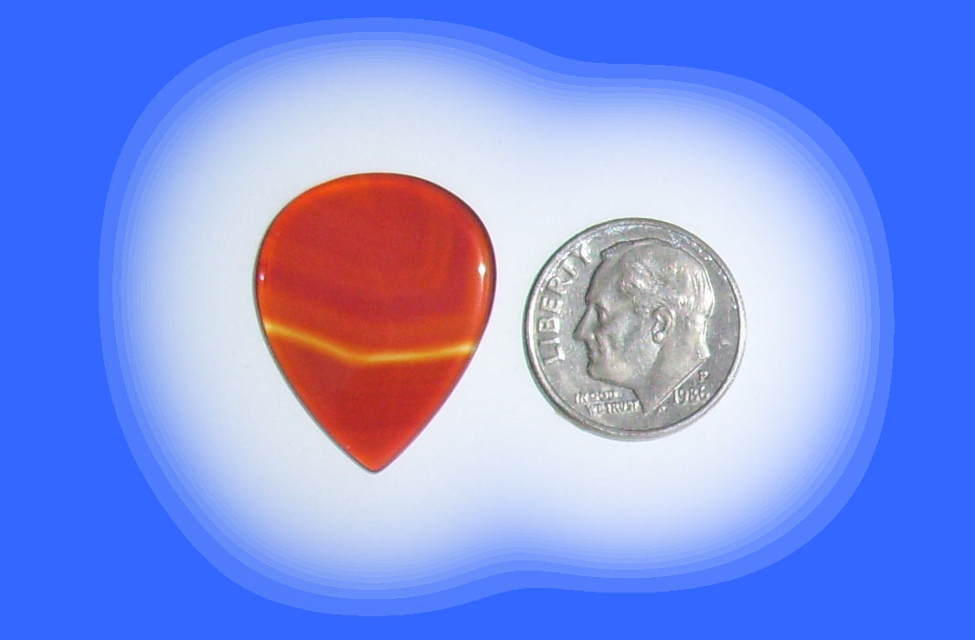 JZ8399 Red Brazilian Agate