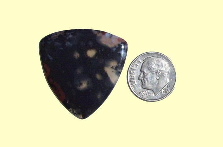 TA31007 Black Brazilian Agate