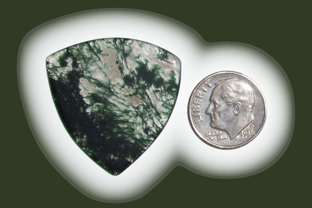 TA42010 Green Moss Agate