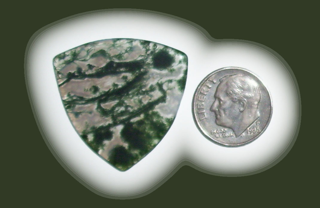 TA42013 Green Moss Agate