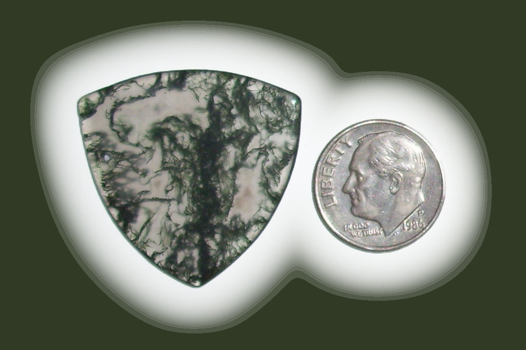 TA42016 Green Moss Agate