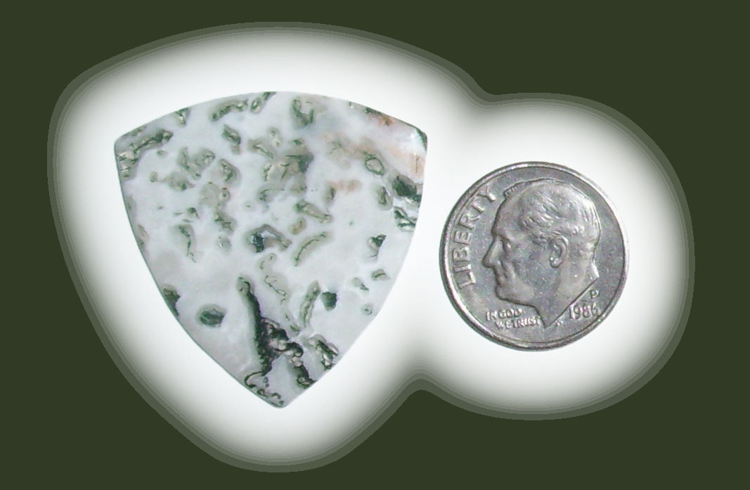 TA42018 Green Moss Agate