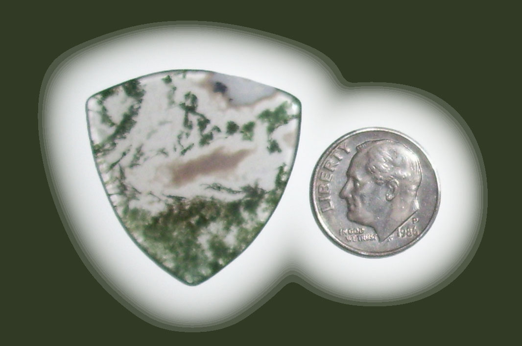 TA42021 Green Moss Agate