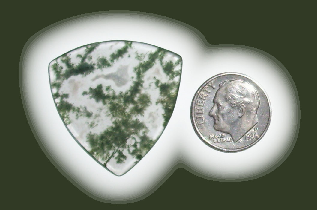 TA42032 Green Moss Agate