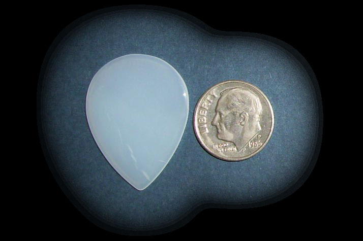 TD10007 Cloudy White Brazilian Agate