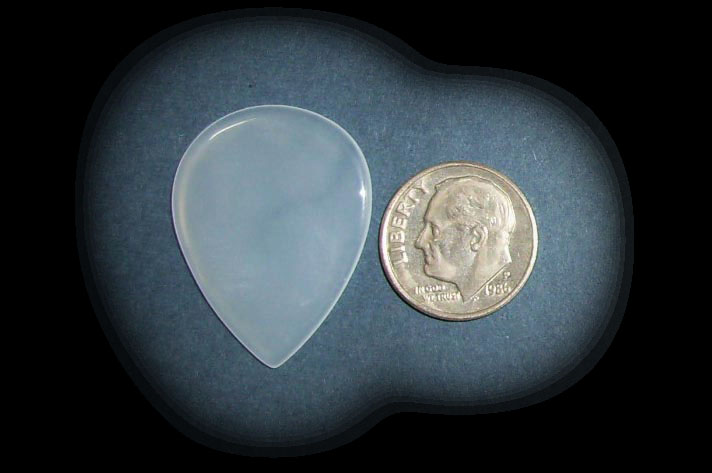 TD10055 Cloudy White Brazilian Agate