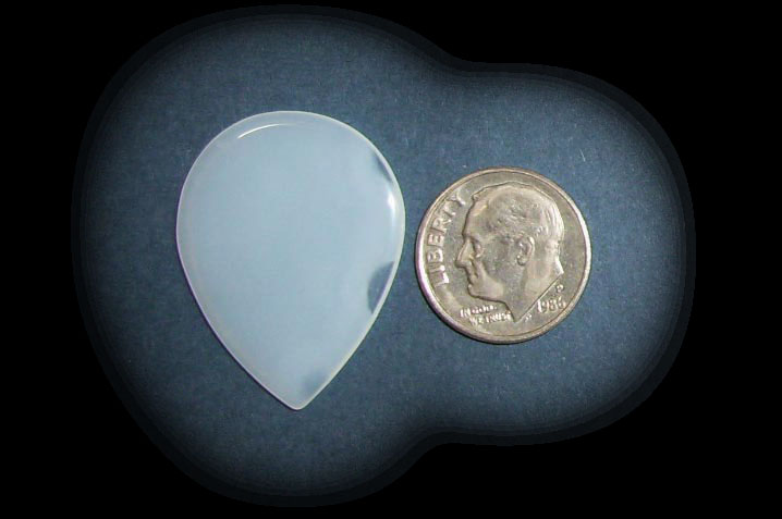 TD10067 Cloudy White Brazilian Agate
