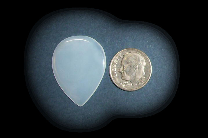 TD10071 Cloudy White Brazilian Agate