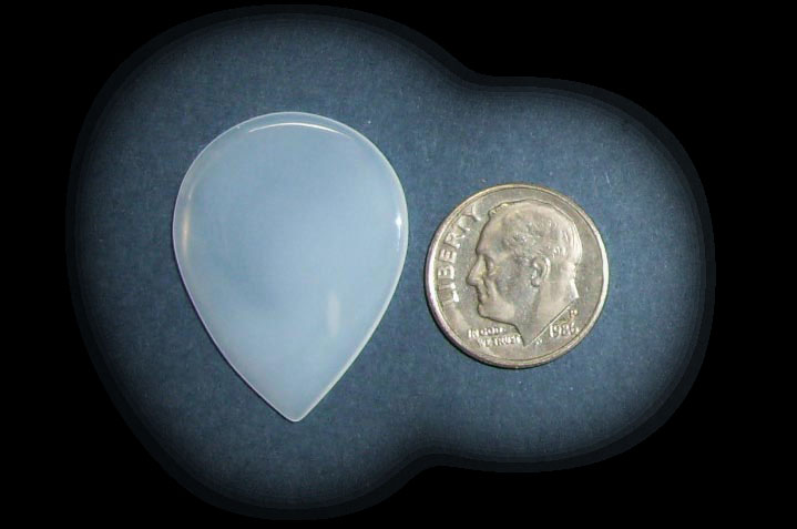 TD10078 Cloudy White Brazilian Agate