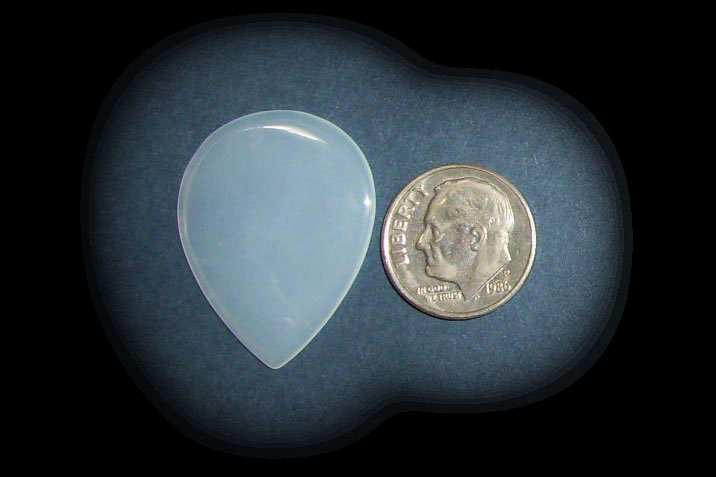 TD10088 Cloudy White Brazilian Agate