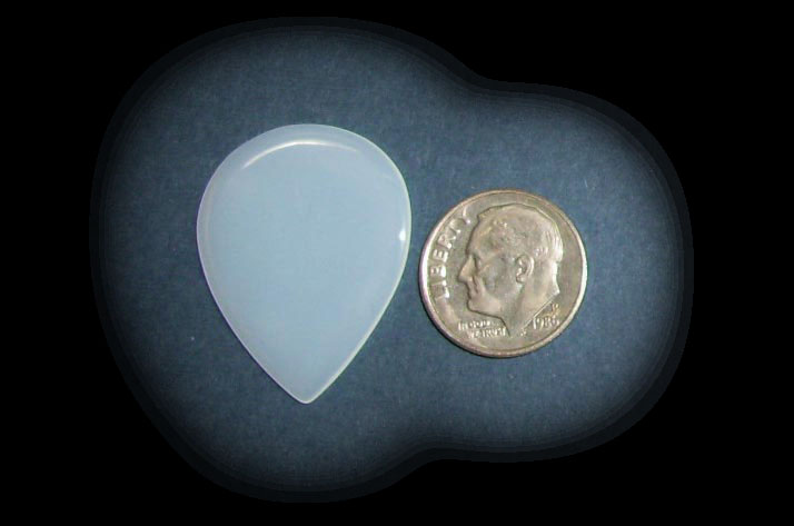 TD10099 Cloudy White Brazilian Agate