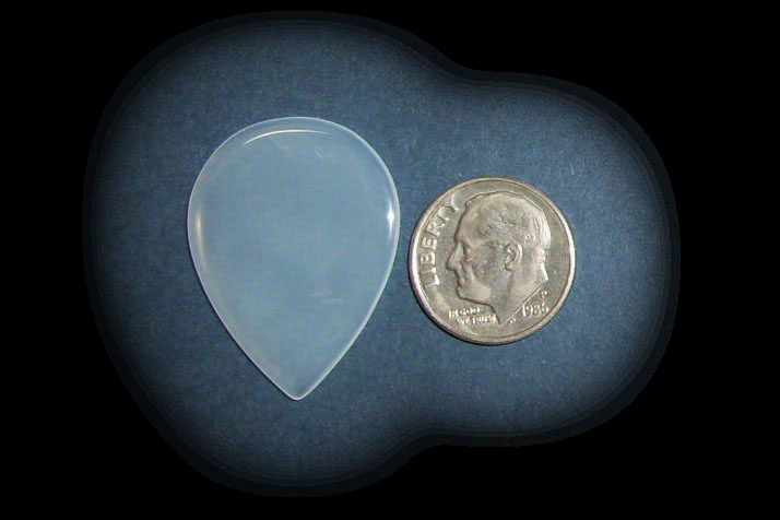 TD10110 Cloudy White Brazilian Agate