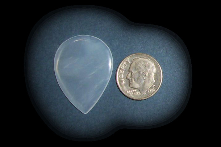 TD10111 Cloudy White Brazilian Agate