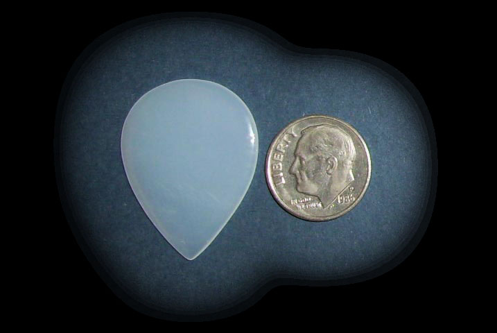 TD10139 Cloudy White Brazilian Agate