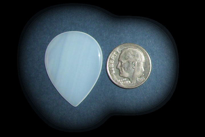 TD10144 Cloudy White Brazilian Agate