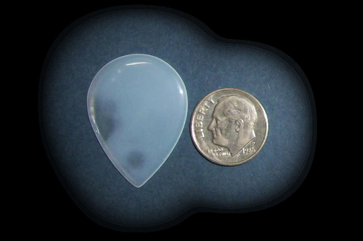 TD10147 Cloudy White Brazilian Agate