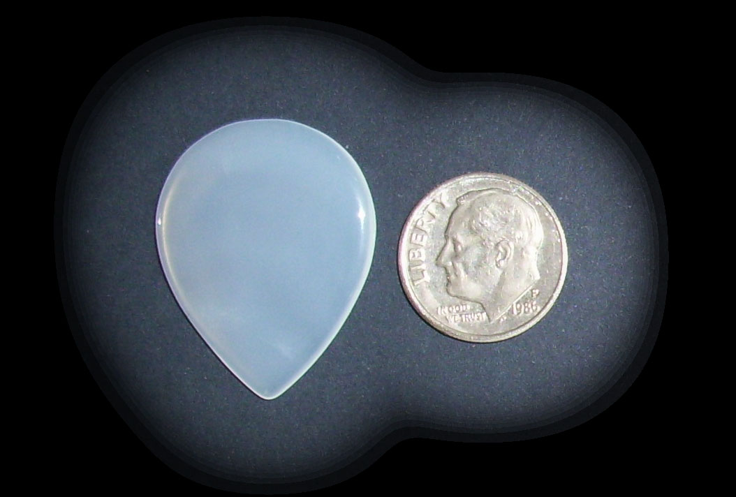 TD10168 Cloudy White Brazilian Agate