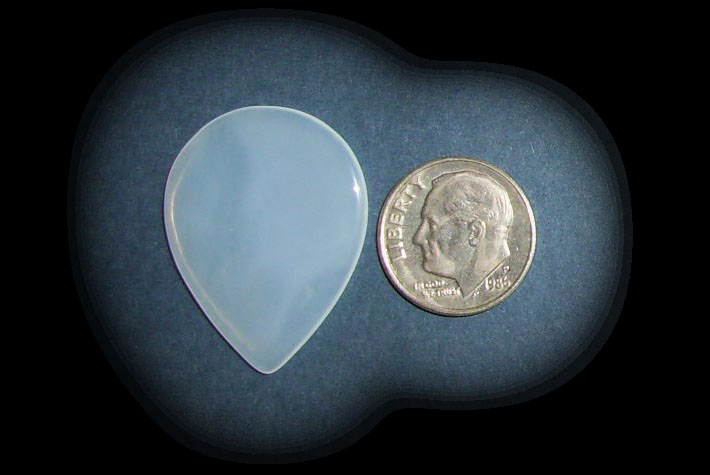 TD10179 Cloudy White Brazilian Agate