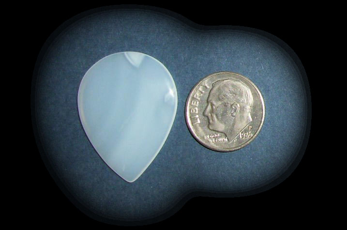 TD10180 Cloudy White Brazilian Agate