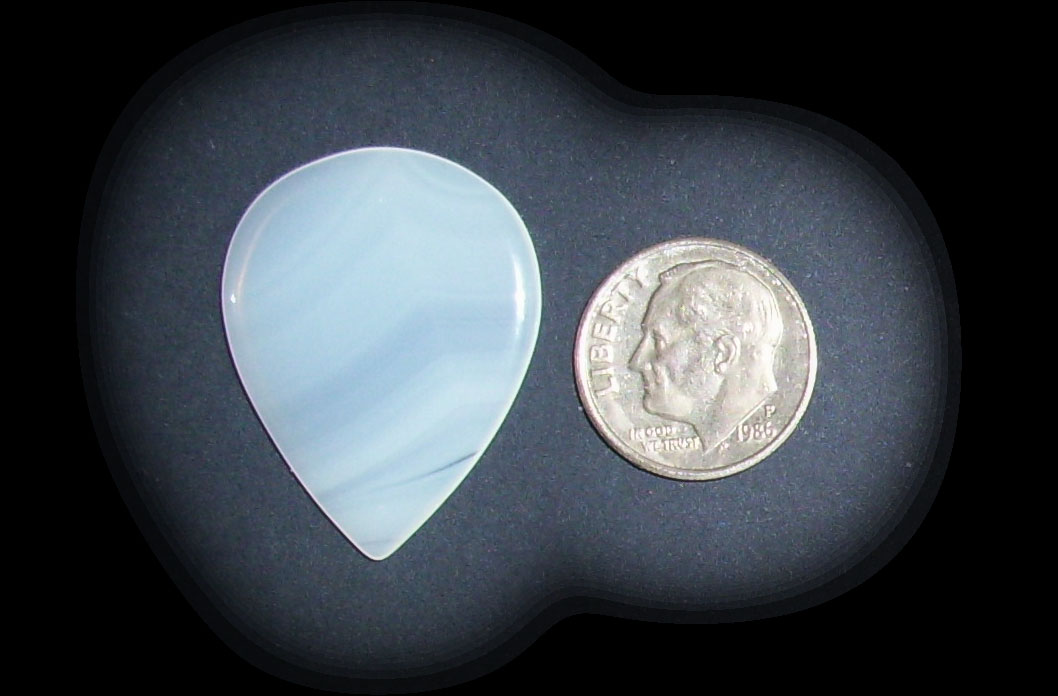 TD10300 Cloudy White Brazilian Agate