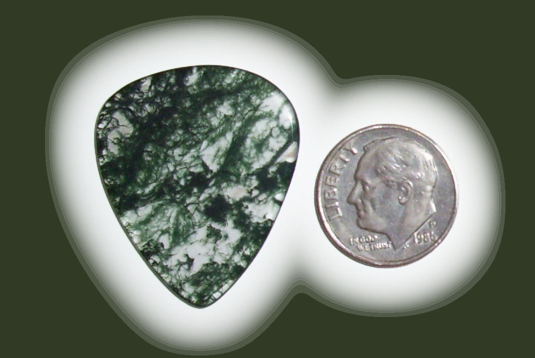 TD42003 Green Moss Agate