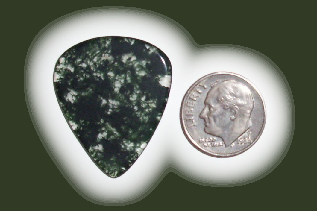 TD42007 Green Moss Agate