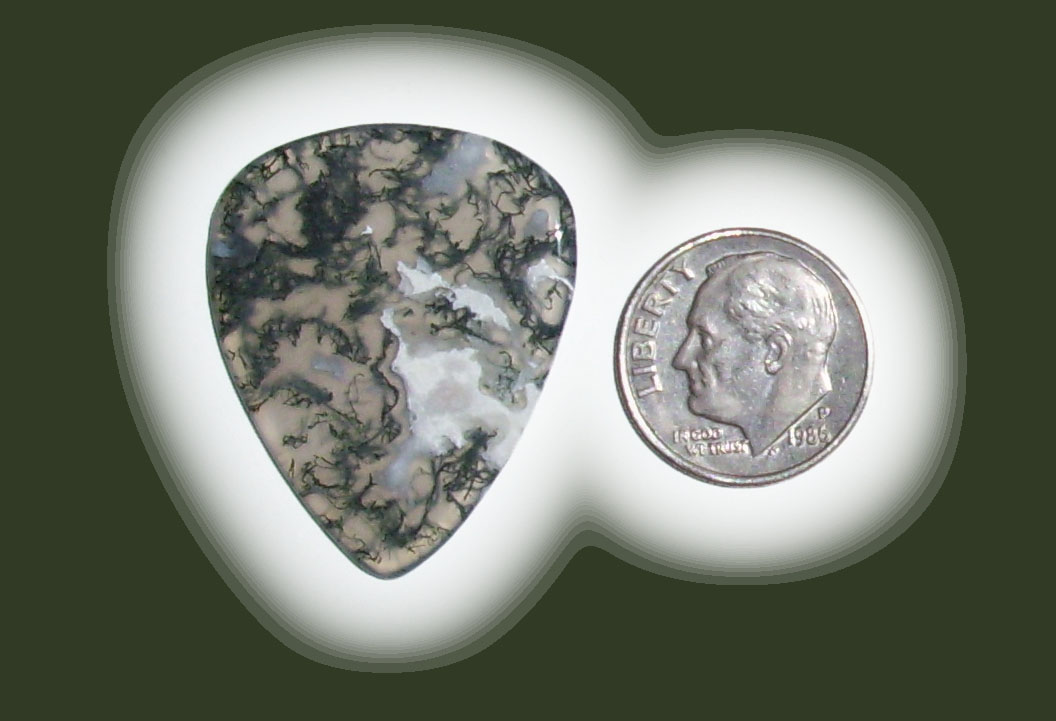 TD42014 Green Moss Agate