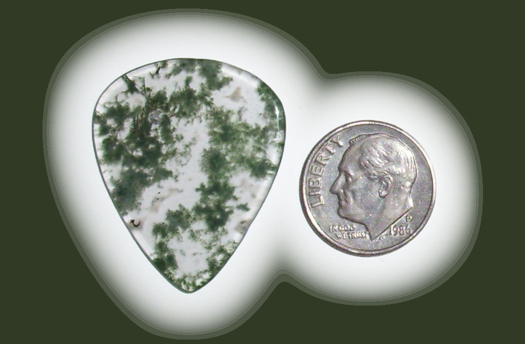 TD42016 Green Moss Agate