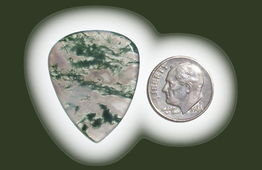 TD42020 Green Moss Agate