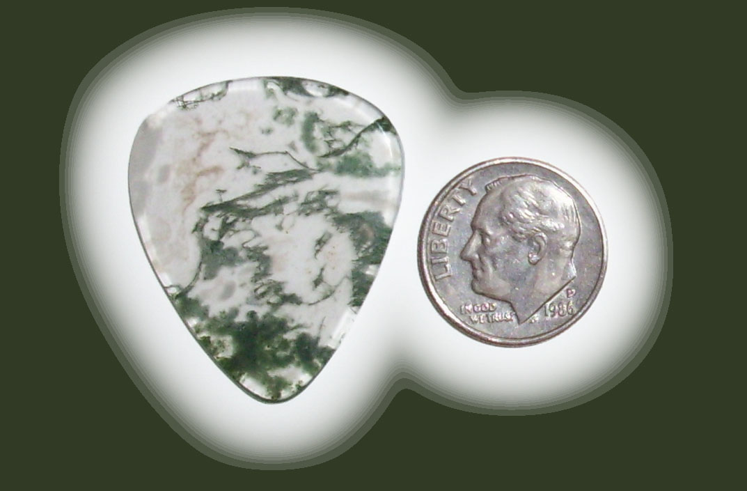 TD42032 Green Moss Agate