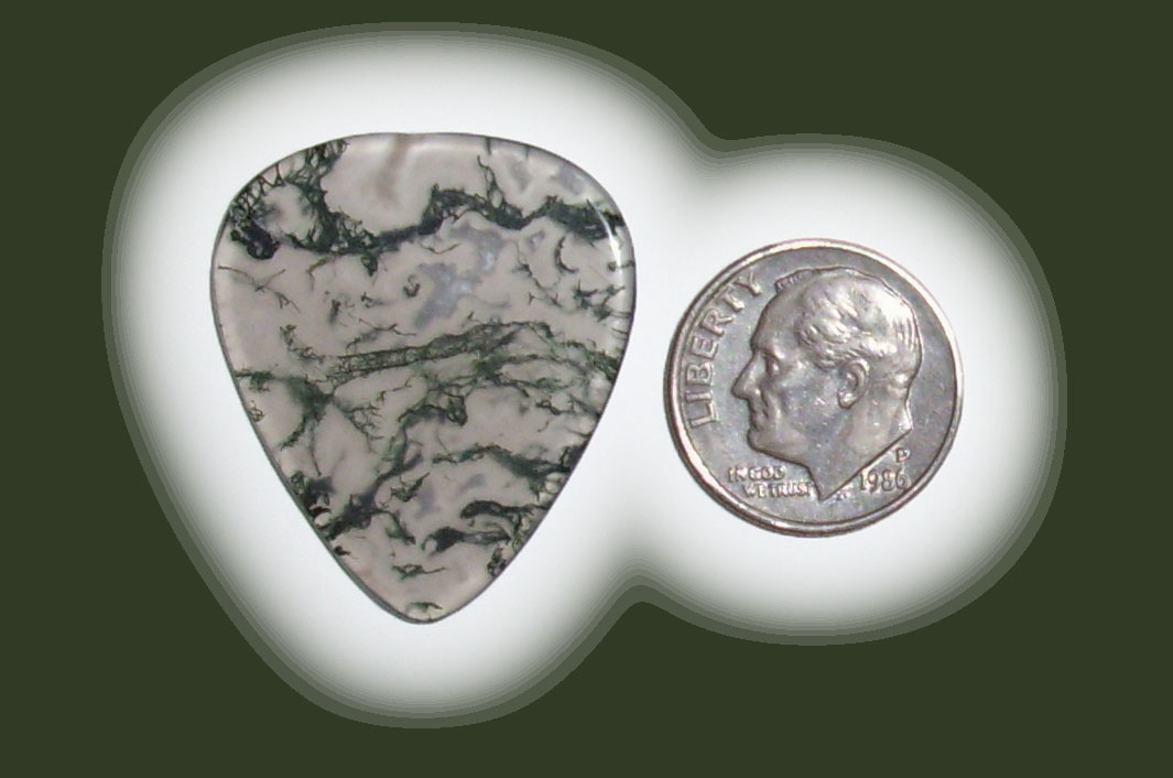 TD42034 Green Moss Agate