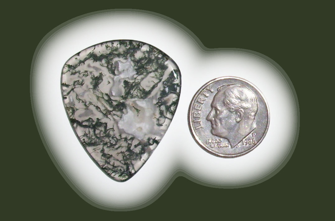 TD42035 Green Moss Agate