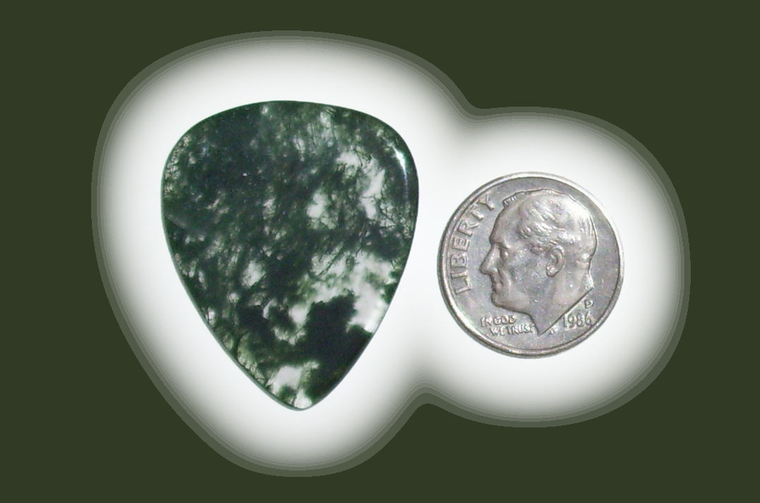 TD42042 Green Moss Agate