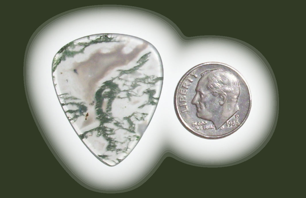 TD42049 Green Moss Agate