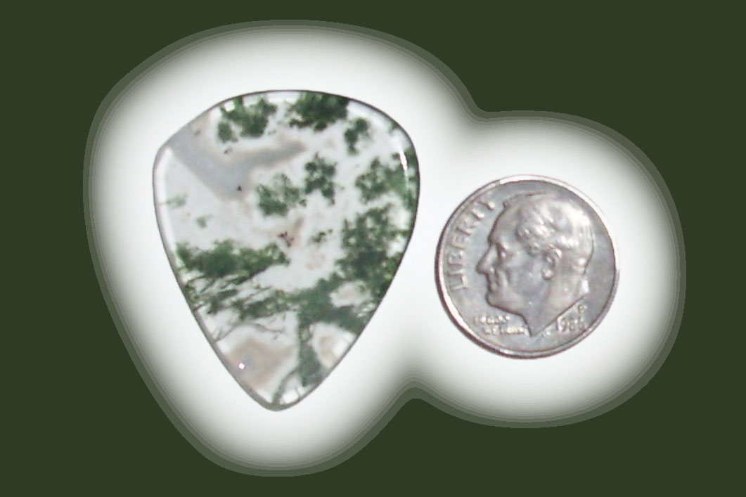 TD42051 Green Moss Agate