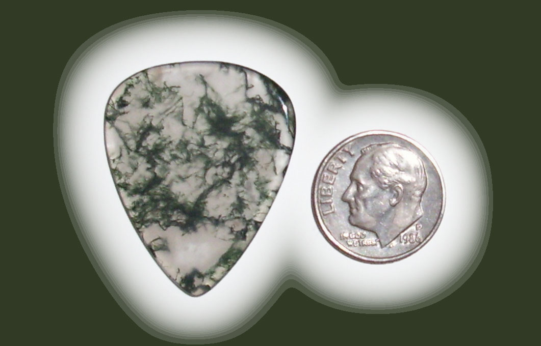 TD42052 Green Moss Agate