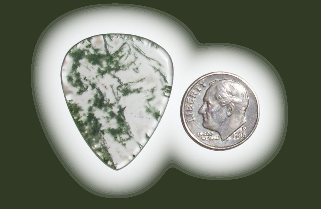 TD42053 Green Moss Agate