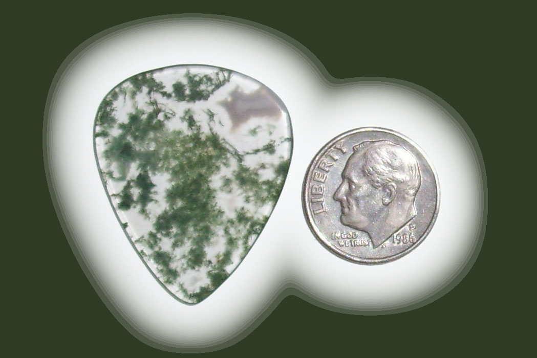 TD42055 Green Moss Agate