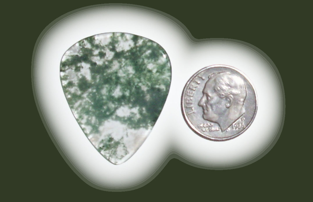 TD42056 Green Moss Agate