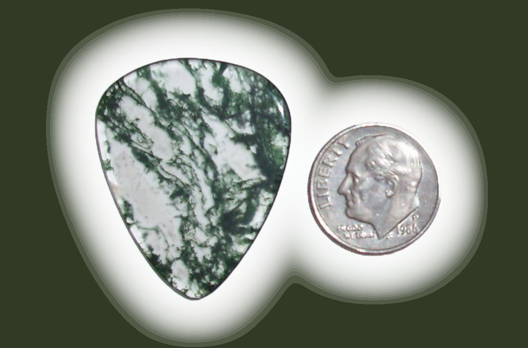 TD42060 Green Moss Agate