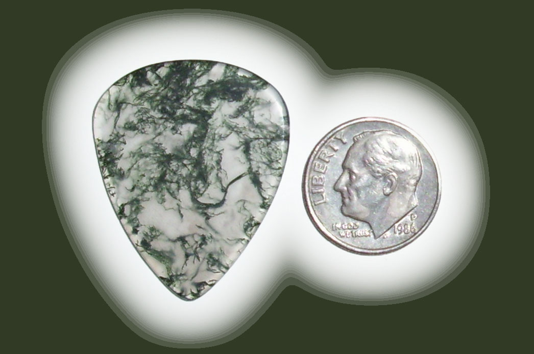 TD42065 Green Moss Agate