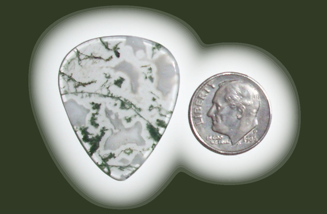 TD42068 Green Moss Agate