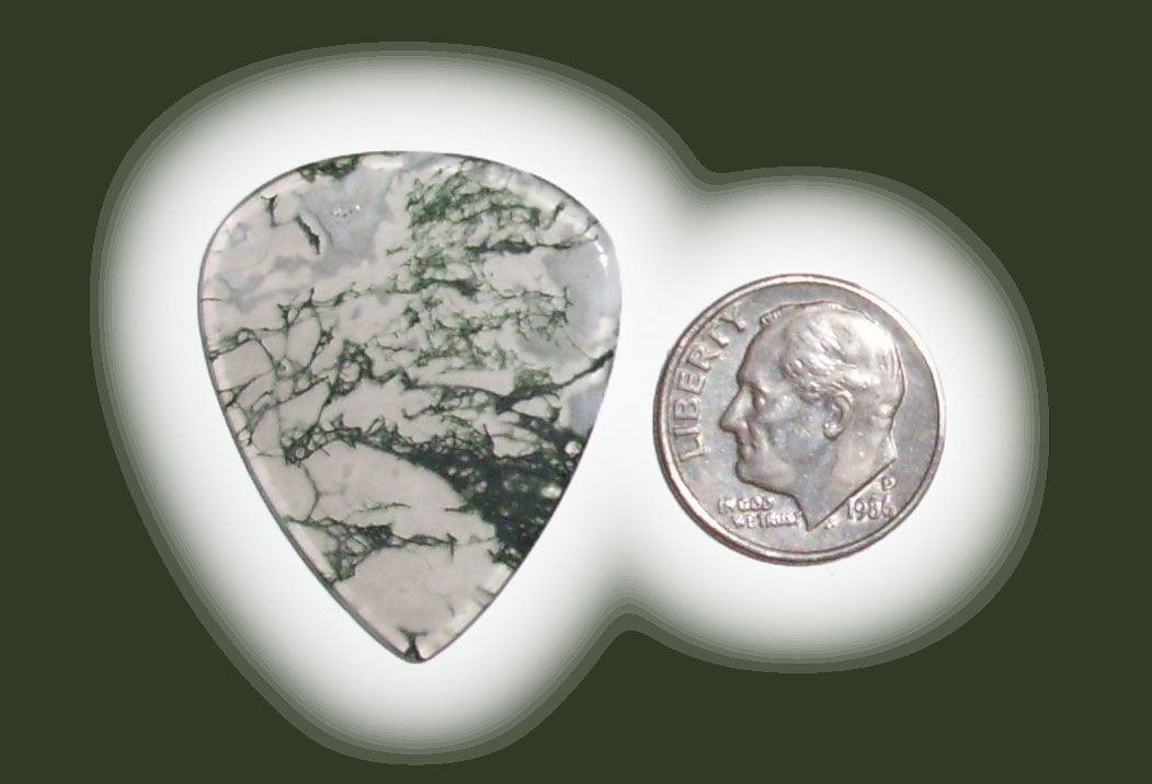 TD42075 Green Moss Agate