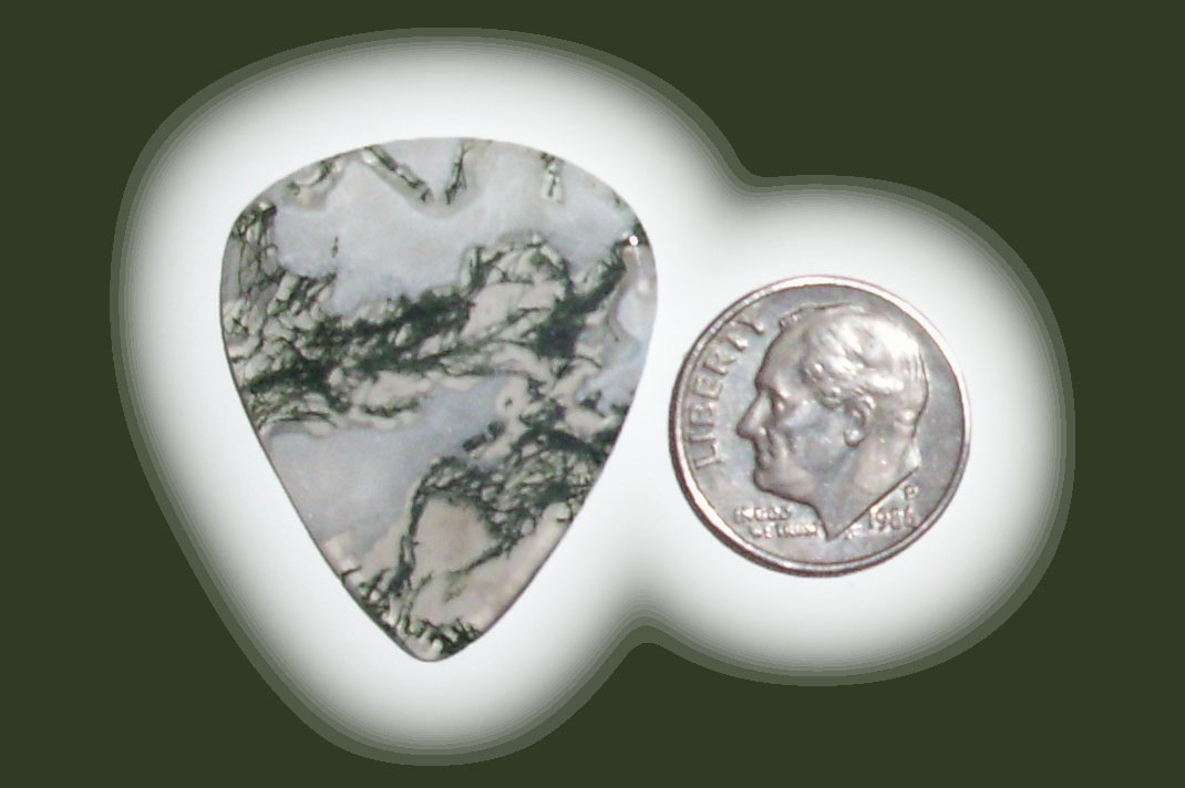 TD42078 Green Moss Agate