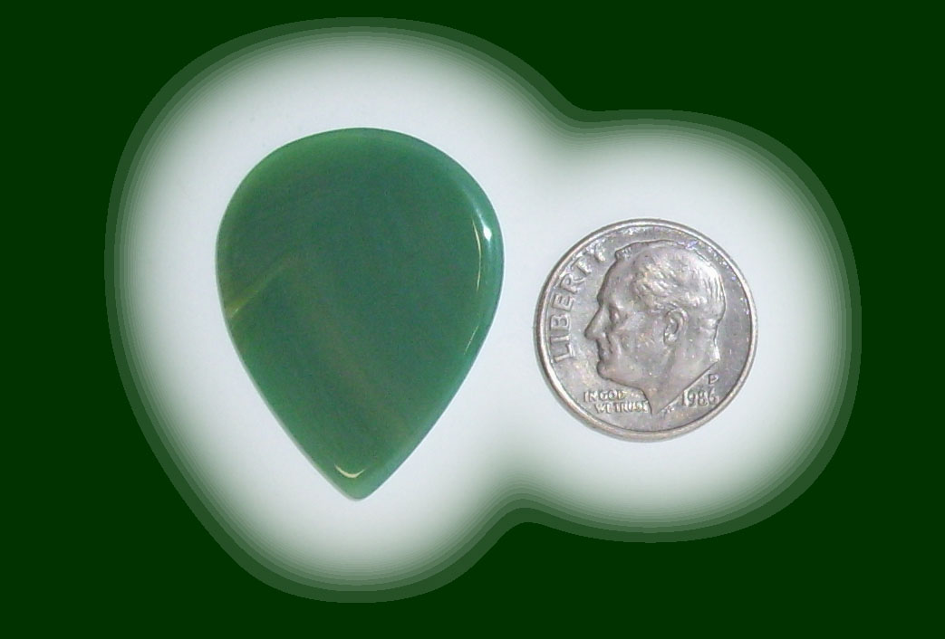 TD7116 Green Brazilian Agate