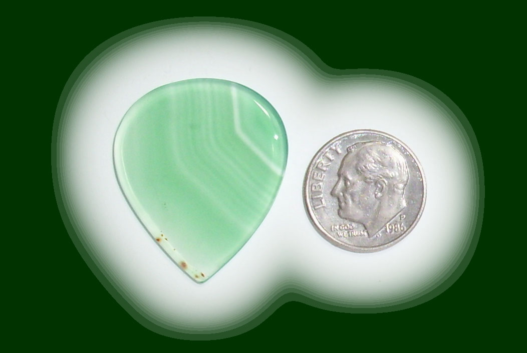 TD7194 Green Brazilian Agate