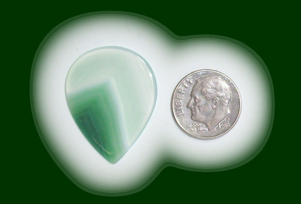 TD7257 Green Brazilian Agate