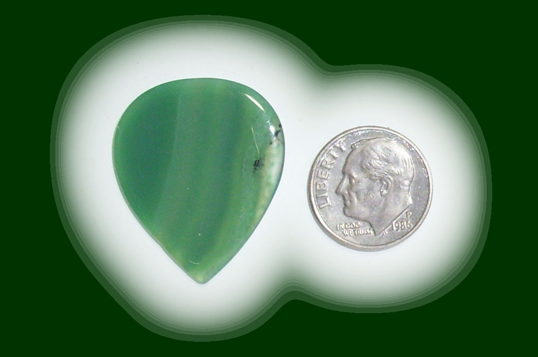 TD7272 Green Brazilian Agate